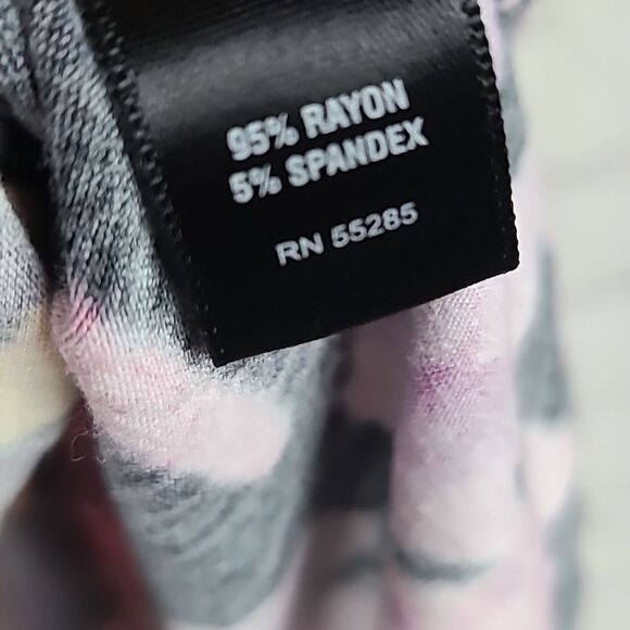 Express XS Colorful Babydoll Halter Mini Dress Soft Rayon Knit Slip Sundress - Picture 6 of 9